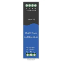 Fuente de alimentación Industrial Reyee - Salida DC 54 V 2,2A / 120 W - 2 salidas DC - 125x35x100mm - Montaje en carril DIN