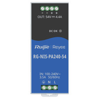Fuente de alimentación Industrial Reyee - Salida DC 54 V 4,4A / 240 W - 2 salidas DC - 125x52x110 mm - Montaje en carril DIN