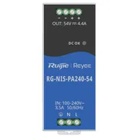 Fuente de alimentación Industrial Reyee - Salida DC 54 V 4,4A / 240 W - 2 salidas DC - 125x52x110 mm - Montaje en carril DIN