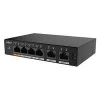 Switch PoE 2.0 4 puertos Gigabit + 2RJ45 Uplink Gigabit 60W Gestionable en Cloud Layer2