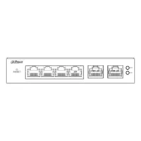 Switch PoE 2.0 4 puertos Gigabit + 2RJ45 Uplink Gigabit 60W Gestionable en Cloud Layer2