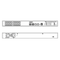 Dahua Switch PoE 16 puertos Gigabit + 2 Uplink Gigabit RJ45 + 2SFP