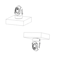 Cubo PT IP H.265 2M DN IR10m 4mm Wifi Audio SD 5V MIC