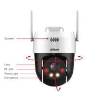 Cámara PT IP 3M H265 FULL COLOR Iluminación Dual LED30m/IR30m IP66 WiFi MIC/Altavoz SD AI