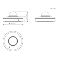 Domo PTZ IP 2M H265 WDR IR20m Starlight 4x IP66 IK08 AUDIO MIC AI