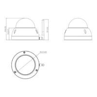 Dome PTZ IP 4M DN dWDR Starlight 4X 3D IP66 IK10 WiFi AI