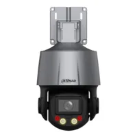 Cámara PTZ IP 4M H.265 WDR Illum Dual LED30m/IR50m 5x IP66 PoE AUDIO MIC E/S AI