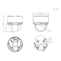 Dome PTZ IP 2M DN WDR Starlight IR50m Invisible 25X 3D IP66 PoE AUDIO E/S AI
