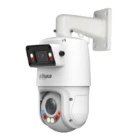Dome Dual-PTZ IP 4M+4M TiOC WDR Illum Dual LED50m/IR100m 25x IP66 PoE+ AUDIO E/S AI
