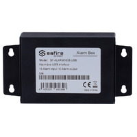 Safire Smart - Caja de entradas y salidas de alarma - 16 Entradas de alarma - 6 Salidas de relé - Compatible con grabadores DVR y NVR Safire Smart