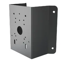 Soporte de esquina Safire Smart - Para cámaras bullet o domo - Fabricado en acero laminado SPCC - Color gris - Pasador de cables