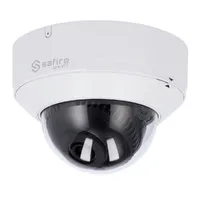 Safire Smart - Cámara Domo IP gama E1 Inteligencia Artificial - 4Mpx - Lente 2.8 mm | Micrófono integrado | IR 30m - AI: Clasificación de humano y vehículo - PoE - IP67 - IK10