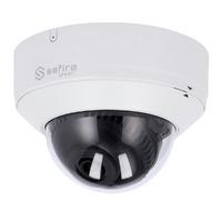 Safire Smart - Cámara Domo IP gama I2 AI Avanzado - 8Mpx - Lente 2.8 mm | Audio | IR 30m | MIC - AI Avanzado: Metadatos de vídeo y Detecc. Facial - PoE - IP67 - IK10
