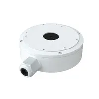Caja de conexiones Safire Smart - Para cámaras domo - Apto para uso exterior IP66 - Instalación en techo o pared - Diámetro de la base 155.4 mm - Pasador de cables