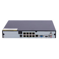 Safire Smart - Grabador NVR IP gama B1 - 8CH PoE 96W / H.265 - hasta 8Mpx / 80Mbps - Salida HDMI 4K y VGA - Soporta eventos VCA de cámaras IP / Función POS