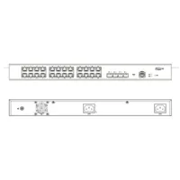 Switch 24 puertos Gigabit + 4 Uplink 10G SFP+ Gestionable Layer2