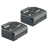 Relé Shelly 2PM Gen4 - WiFi 2.4 GHz / Bluetooth / Zigbee -  Interruptor inteligente  - Soporta 110-240 V / 24V - Controlador de persianas - Compatible con Alexa y Google