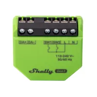 Shelly DALI Dimmer Gen3 - WiFi 2.4 GHz IEEE802.11 b/g/n - Bluetooth - Regulador intensidad de luminarias DALI - Soporta 110-240 V - Efectos predefinidos - Compatible con Alexa y Google