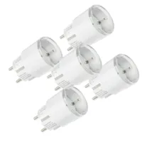 Enchufe Shelly Plug S MTR Gen3 (White) - WiFi 2.4 GHz IEEE802.11 b/g/n / Bluetooth - Medidor de consumo - Soporta 220 - 230 V - Apto para domótica de viviendas  - Compatible con Alexa, Google y Apple 