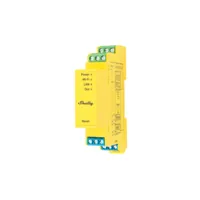 Controlador Shelly Pro RGBWW PM - WiFi 2.4 GHz IEEE802.11 b/g/n / Bluetooth / Lan - Atenuador inteligente carril DIN - Alimentación 12-24 VDC - Medidor de potencia - Compatible con Alexa y Google