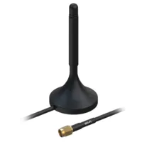 Teltonika - Antena Magnética WiFi - Frecuencia 2400~2500 MHz  - Conector RP SMA Macho - Impedancia 50 ohmios - Cable RG174 3 metros de longitud