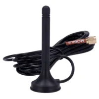 Teltonika - Antena Magnética 4G - Frecuencia 699~868 y 1850~2690 MHz - Conector SMA Macho - Impedancia 50 ohmios - Cable RG174 3 metros de longitud