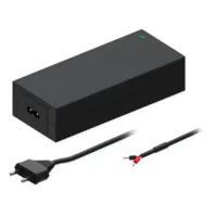 Teltonika - Fuente de Alimentación Switch - Compatible con TK-TSW2xx - Potencia 62W - Entrada AC EU - Conector 2 Pines