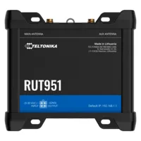 Teltonika Router 4G Industrial - 4 puertos Ethernet RJ45 Fast Ethernet - 4 puertos PoE 802.3af/at Máximo 90W - Dual SIM 4G (LTE) Cat 4 hasta 150Mbps +Esim - 1x Entrada + 1x Salidas Digitales - Wi-Fi 802.11b/g/n 2.4GHz