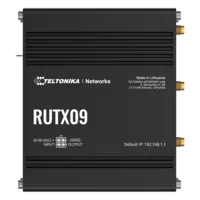Teltonika Router 4G Industrial - Dual SIM 4G Cat 6 - 1x Entrada/Salida Digital - Carcasa Aluminio - Posicionamiento GNSS - 4 puertos Ethernet RJ45 Gigabit