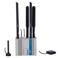 Teltonika Router 4G Industrial - Dual SIM 4G Cat 6 - Wi-Fi 5 - Bluetooth LE 4.0 - Posicionamiento GNSS - 4 puertos Ethernet RJ45 Gigabit