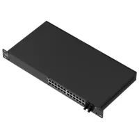 Teltonika Switch PoE Gigabit Capa 3 - 12 x PoE  +12 x Rj45 + 4 SFP - 30W por puerto 802.3af/at  / Máximo 300W - DHCP/VLAN/STP/RSTP/MRP/ACL/QoS/SNMP - Licencia de gestión RMS  (2 años incluida) - Enrackable