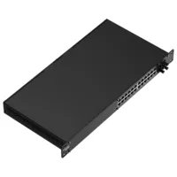 Teltonika Switch PoE Capa 3 - 24 puertos PoE Gigabit+ 4 SFP Gigabit - 30W por puerto 802.3af/at  / Máximo 300W - DHCP/VLAN/STP/RSTP/MRP/ACL/QoS/SNMP - Licencia de gestión RMS  ( 2 años incluidos ) - Enrackable