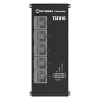 Teltonika Switch No gestionable Industrial - 5 puertos Ethernet RJ45 Fast Ethernet - Rugerizado Carcasa Aluminio Anodizado - Plug and Play - Alimentación DC 7 a 57V - Led de Estado