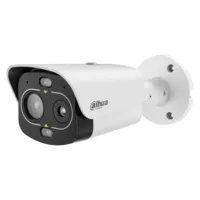 Cámara Térmica IP DUAL 256x192 10mm + 4M 12mm IP67 IK10 12-24Vdc PoE AUDIO E/S