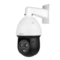 Dome PTZ Híbrido IP Térmico 256*192 3.5mm + 2M 4mm IP66 12V PoE+ AUDIO E/S AI