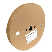 Rollo de tubo termorretráctil 2:1 Ø12.7mm transparente – Poliolefina libre de halógeno [100m]