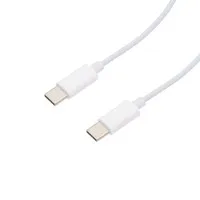 Cable USB-C 2.0 Macho a USB-C 2.0 Macho 3A 60W (MFI) 1m (para Apple)