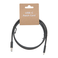Cable USB-A 3.0 Macho a USB-C 3.1 Macho Gen2 10Gbps 3A, Negro 2m
