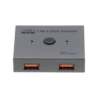 Switch de USB-A 1x2 BiDi | USB 3.2 10Gbps