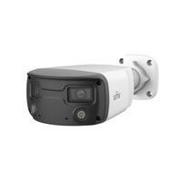 Cámara IP 4 Megapixel - Gama Prime - 1/2.9" Progressive Scan CMOS - Lente dual 2 x 4 mm | Gran angular 160º - LEDs de luz blanca con alcance 30 m - Interfaz WEB, CMS, Smartphone y NVR