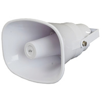 Bocina a compresión Uniview 15 W - Soporta transmisión con NVR Uniview - Almacenamiento integrado - Soporta audio en doble vía - PoE | 122 dBSPL | -37 dBV/Pa | Alarma - IP66 | Interfaz web