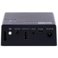Uniview - Ideal para configurar cámaras IP - 4 entradas RJ45 10M/100M Base-TX Ethernet  -  WiFi 2.4G (IEEE802.11b/g/n). - 1x Puerto PoE y 12V DC de salida - Batería de litio 7500mAh