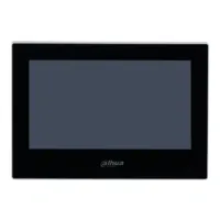 Monitor Interior 7" de Superficie para Videoportero IP WiFi PoE 6E 1S Alarma Negro