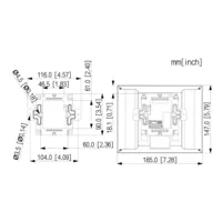 Monitor Interior 7" de Superficie para Videoportero IP Pantalla Táctil SD 6E 1S WiFi PoE