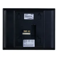 Monitor Interior 7" de Superficie para Videoportero IP WiFi PoE SD 6E 1S Alarma Negro con Cámara frontal