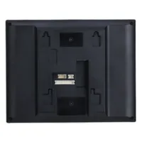 Monitor Interior 7" de Superficie para Videoportero IP WiFi PoE SD 6E 1S Alarma Negro