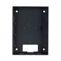 Caja de montaje en superficie para VTO220xF-P. Color Negro