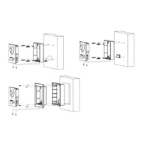 Estación Exterior para Videoportero IP 2-hilos/RJ45 PoE con Cámara 2MP IP65 IK07 168.6º