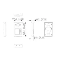 Dahua Estacion Exterior para video porter IP Wifi PoE