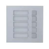 Estación Exterior Modular para Videoportero IP con 5 Botones para Series VTO4202F-X